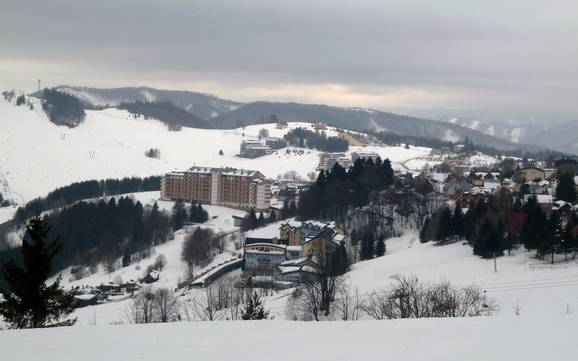 Starohorské vrchy: accomodatieaanbod van de skigebieden – Accommodatieaanbod Donovaly (Park Snow)