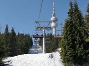 #2 Studenets - Snezhanka Peak - 4-persoons hogesnelheidsstoeltjeslift (koppelbaar)