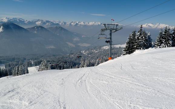 Hoogste skigebied in het district Feldkirch – skigebied Laterns – Gapfohl