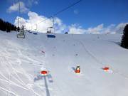 Wedstrijdparcours bij Pre dai Corf