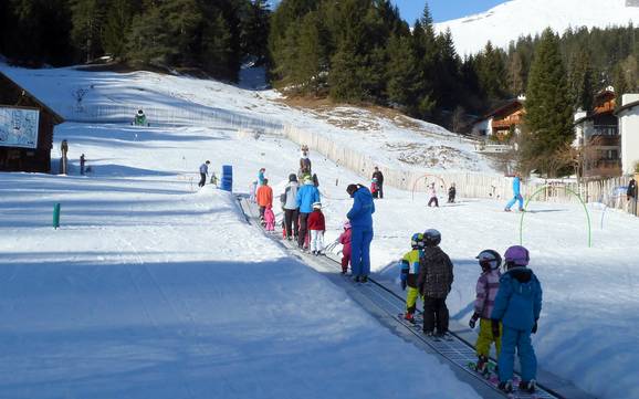 Familieskigebieden Flims Laax Falera – Gezinnen en kinderen Laax/Flims/Falera
