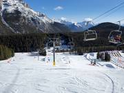 Gemakkelijke piste Cascade bij de Cascade stoeltjeslift