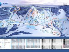 Pistekaart Zieleniec