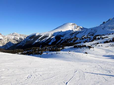 Alberta: Grootte van de skigebieden – Grootte Banff Sunshine