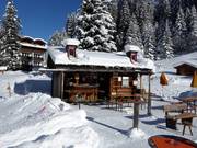 Mogelijkheid tot pauzeren bij het Kinderland in Gargellen