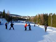 Oefenhelling in Zieleniec