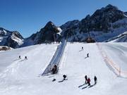 Transportband bij de Gamsgarten