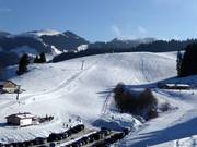 Gemakkelijke piste bij de Oswaldlift