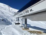 Chiesso-La Combe - 4-persoons hogesnelheidsstoeltjeslift (koppelbaar)