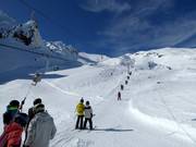 The Valley T-bar - Sleeplift met T-beugel/Ankerlift