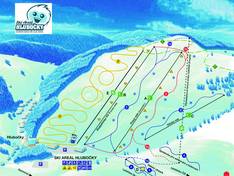 Pistekaart Hlubočky