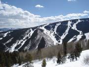 Uitzicht op de afdaling Birds of Prey