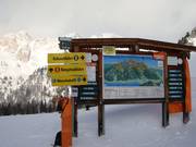 Informatie bij het bergstation