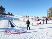 Oefenpistes bij Experiumtorget in Lindvallen