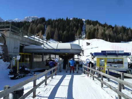 Belluno: beste skiliften – Liften Padola – Ski Area Comelico