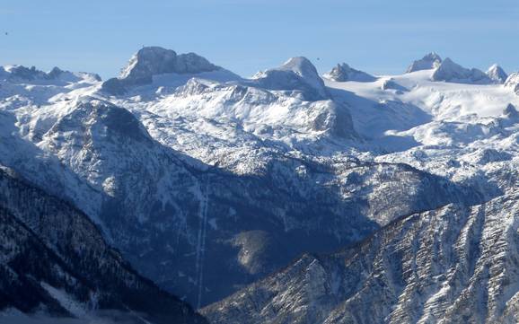 Hoogste skigebied in Dachstein-Salzkammergut – skigebied Krippenstein – Obertraun