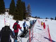 Oefenterrein in Campo Carlo Magno