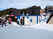 Betaalde toiletten bij het dalstation