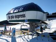 La Pia Express - 6-persoons hogesnelheidsstoeltjeslift (koppelbaar)