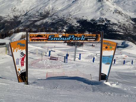 Snowparken Dauphiné Alpen – Snowpark Serre Chevalier – Briançon/Chantemerle/Villeneuve-la-Salle/Le Monêtier-les-Bains