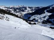 Moeilijke World Cup-afdaling op de Zwölferkogel in Hinterglemm
