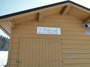 Bewegwijzering naar de 2e afdaling