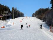 Gemakkelijke piste Jezerní in Lipno