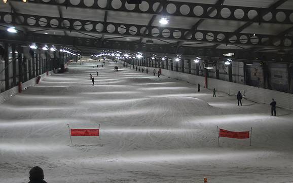 Hoogste dalstation in het departement Moselle – indoorskibaan SnowWorld Amnéville