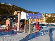 Informatie bij het instappen bij de liften