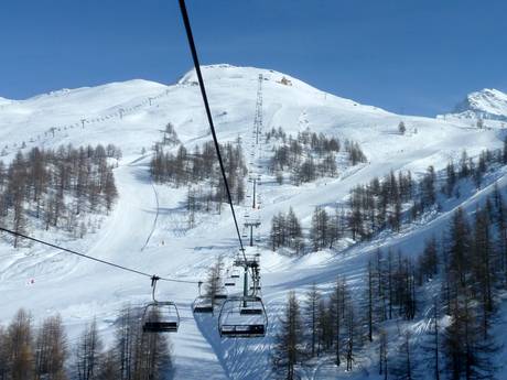 Skiliften Noordwest-Italië – Liften Via Lattea – Sestriere/Sauze d’Oulx/San Sicario/Claviere/Montgenèvre