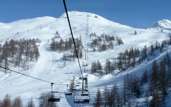 Val Chisone: beste skiliften – Liften Via Lattea – Sestriere/Sauze d’Oulx/San Sicario/Claviere/Montgenèvre