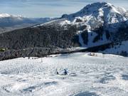 Skiroute 17 Pleisen Steilhang