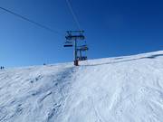 Vrij terrein onder de stoeltjeslift