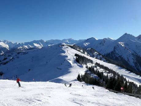 Gasteinertal: Grootte van de skigebieden – Grootte Großarltal/Dorfgastein