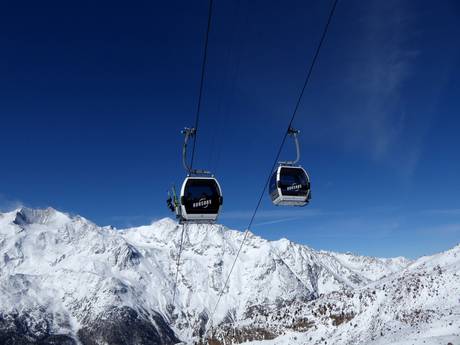 Saastal: beste skiliften – Liften Hohsaas – Saas-Grund