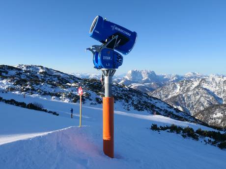 Sneeuwzekerheid Traunstein – Sneeuwzekerheid Steinplatte Winklmoosalm – Waidring/Reit im Winkl