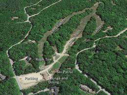 Pistekaart Campton Mountain