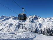 Kirchenkarbahn I - 10-persoons gondel met stoelverwarming (met 1 kabel)