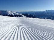 Zeer goede pistepreparatie in Brigels/Waltensburg/Andiast