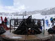 Terras van de Earl's Lodge