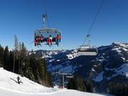 Harbachbahn - 6-persoons hogesnelheidsstoeltjeslift (koppelbaar) met kap