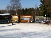 Kiosk bij het dalstation