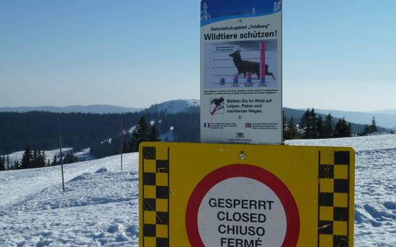 Breisgau-Hochschwarzwald: milieuvriendelijkheid van de skigebieden – Milieuvriendelijkheid Feldberg – Seebuck/Grafenmatt/Fahl