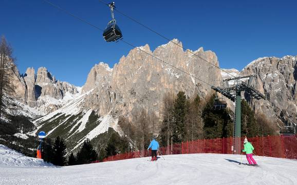 Skiën bij Vigo di Fassa