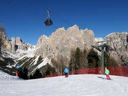Skigebied Catinaccio/Ciampedie – Vigo di Fassa/Pera di Fassa