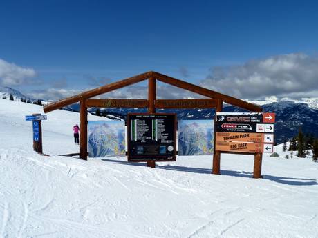 Vancouver, Coast & Mountains: oriëntatie in skigebieden – Oriëntatie Whistler Blackcomb
