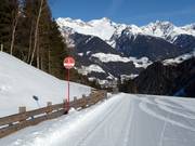Piste-markering bij Speikboden