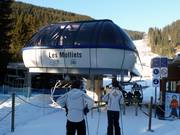 Les Molliets - 6-persoons hogesnelheidsstoeltjeslift (koppelbaar)