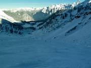 Afdaling in het Lorenzital