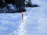 Goede oriëntatie dankzij pisteafzettingen